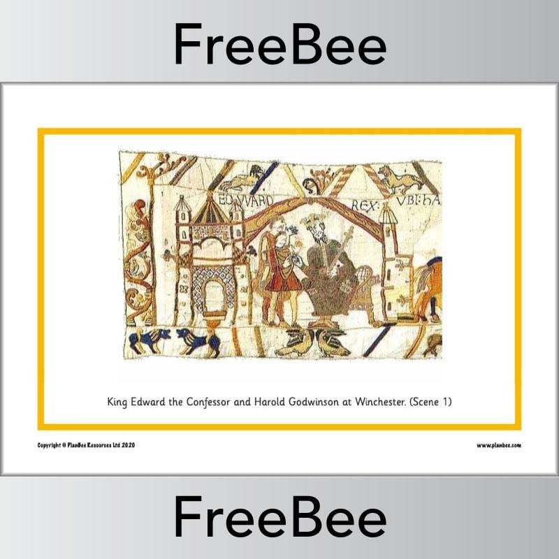 Free Bayeux Tapestry KS1 and KS2 Picture Cards by PlanBee