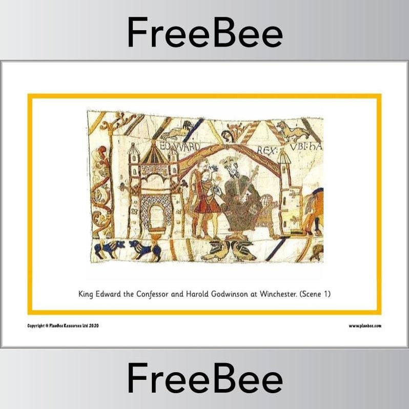 Free Bayeux Tapestry KS1 and KS2 Picture Cards by PlanBee