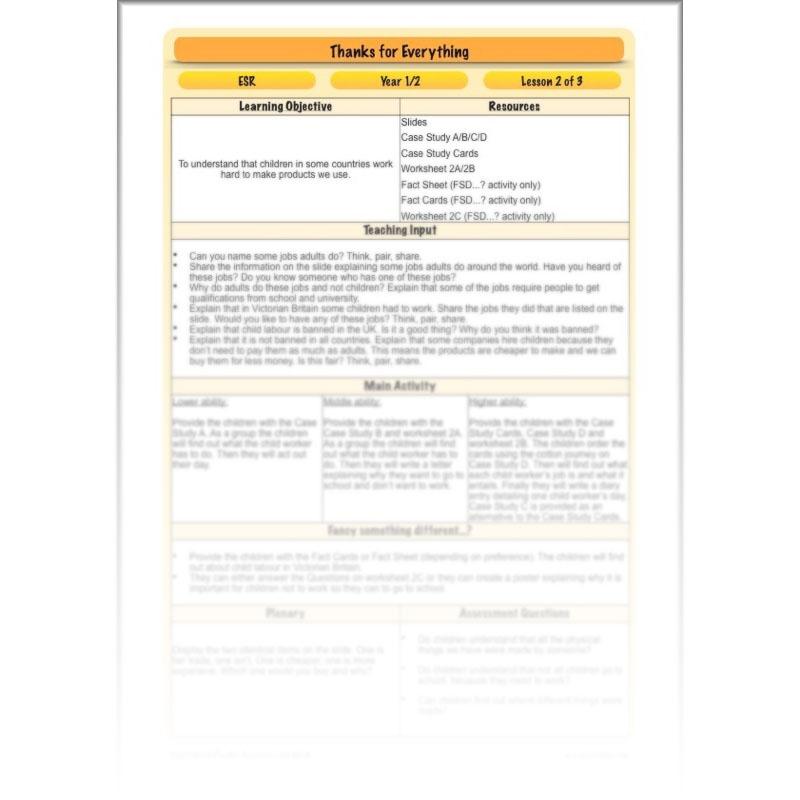 PlanBee Thanks for Everything Thankfulness Lesson | PlanBee