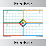 PlanBee Four Operations Grid | Free Maths Teaching Resources