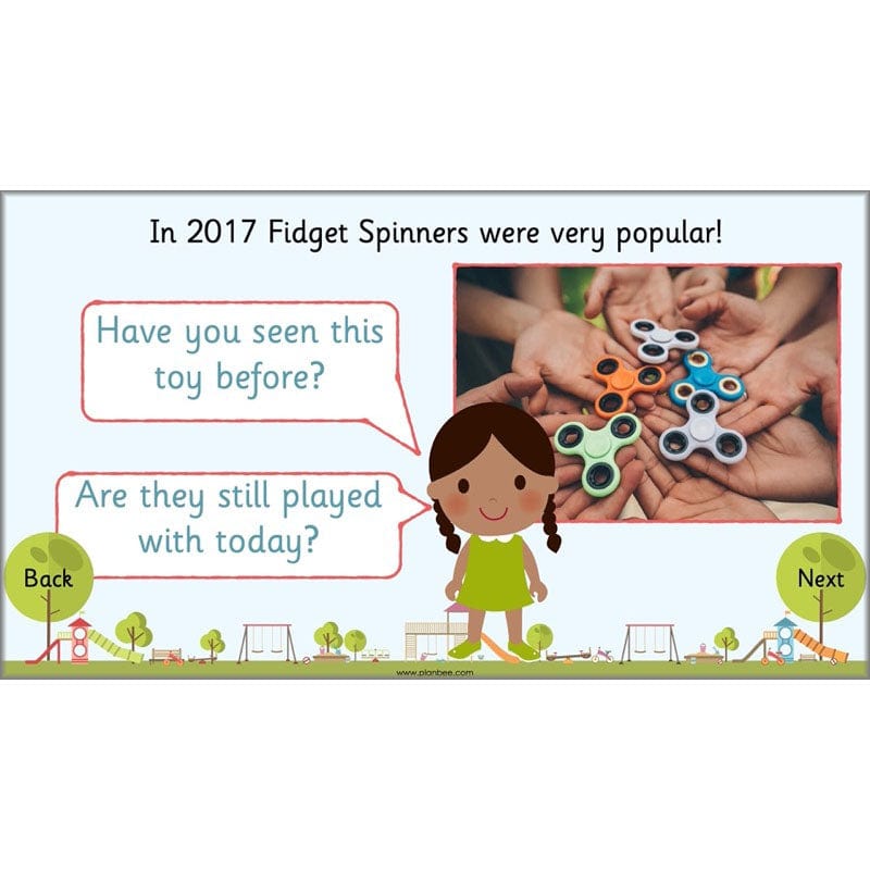 PlanBee Childhood in the Past Then and Now KS1 History by PlanBee