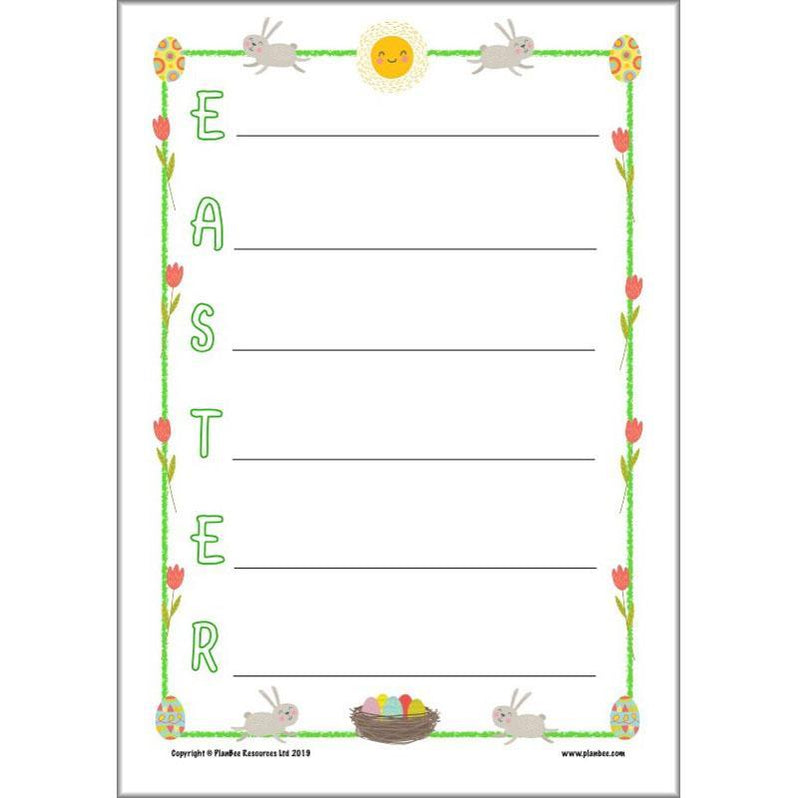 FREE Easter Activities Printable Pack by PlanBee