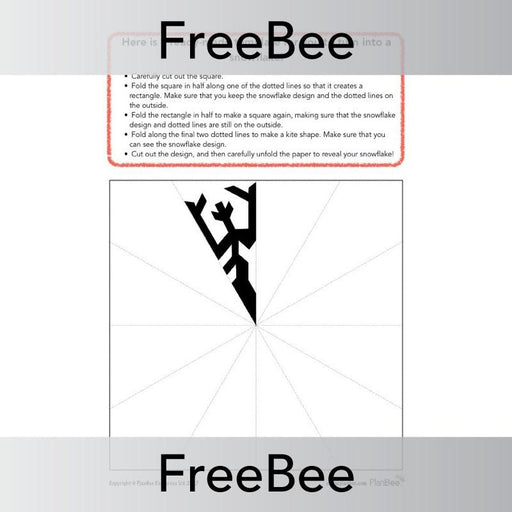 PlanBee Snowflake Templates | Free Teaching Resources | PlanBee
