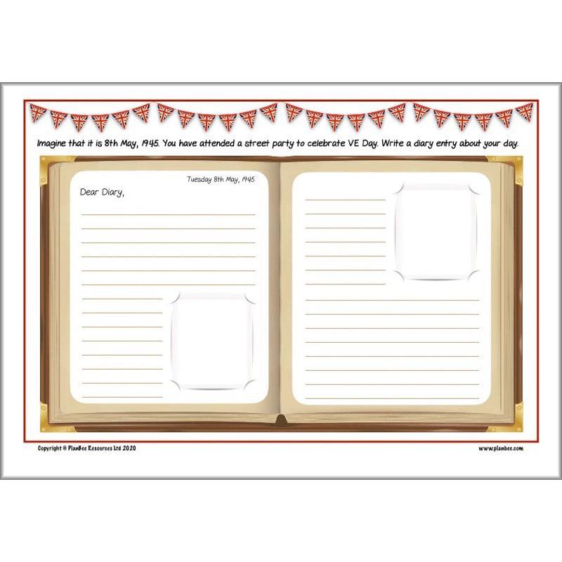 PlanBee VE Day Printables FreeBee Activity Pack by PlanBee