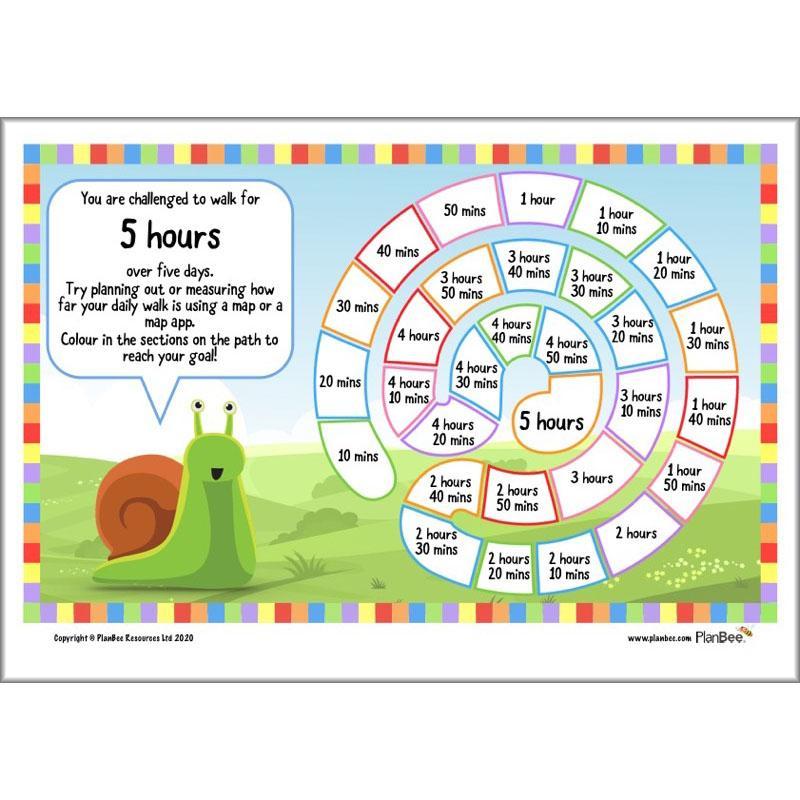 PlanBee Children's Walking Challenge | KS1 & KS2
