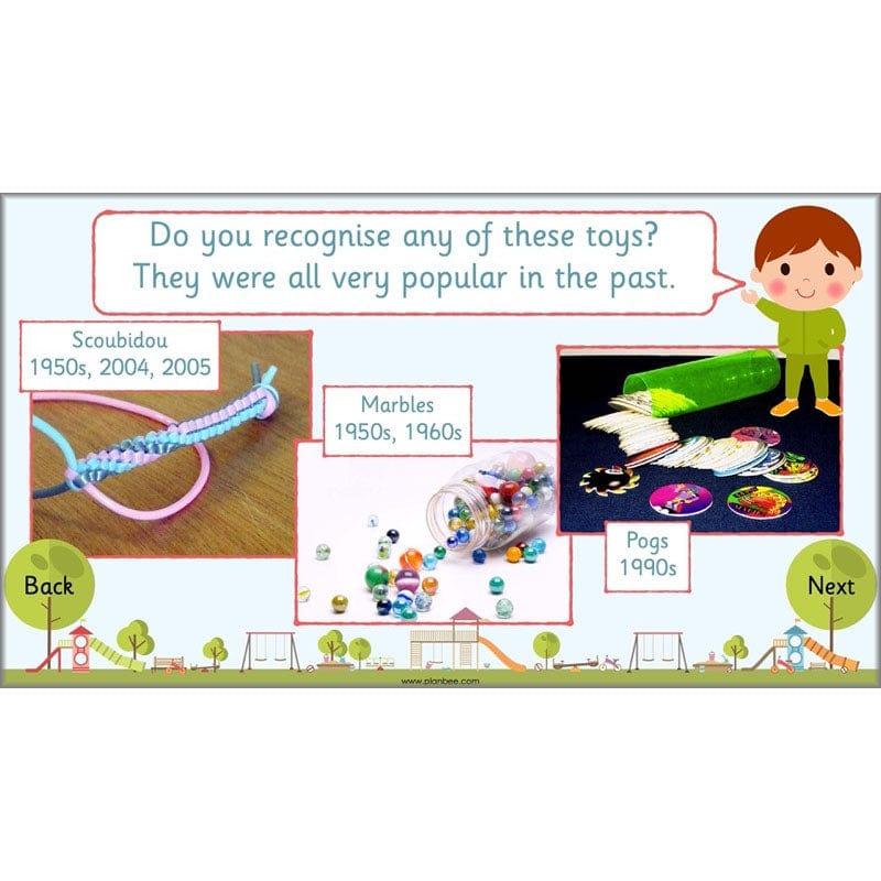 PlanBee Childhood in the Past Then and Now KS1 History by PlanBee