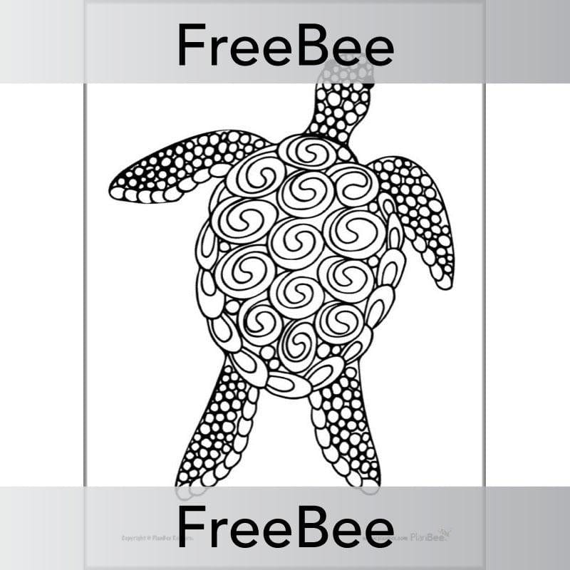 PlanBee FREE Animals Mindfulness Colouring Sheets by PlanBee