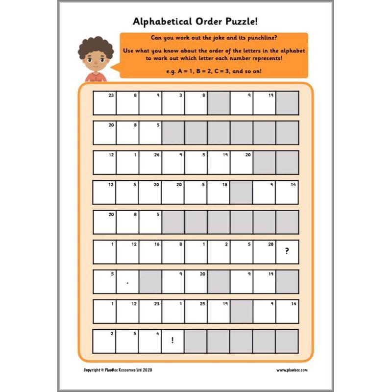 PlanBee KS1 English Home Learning Activities for Year 1 & Year 2