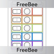 Free Blank TimeTable Template KS2 Resources by PlanBee