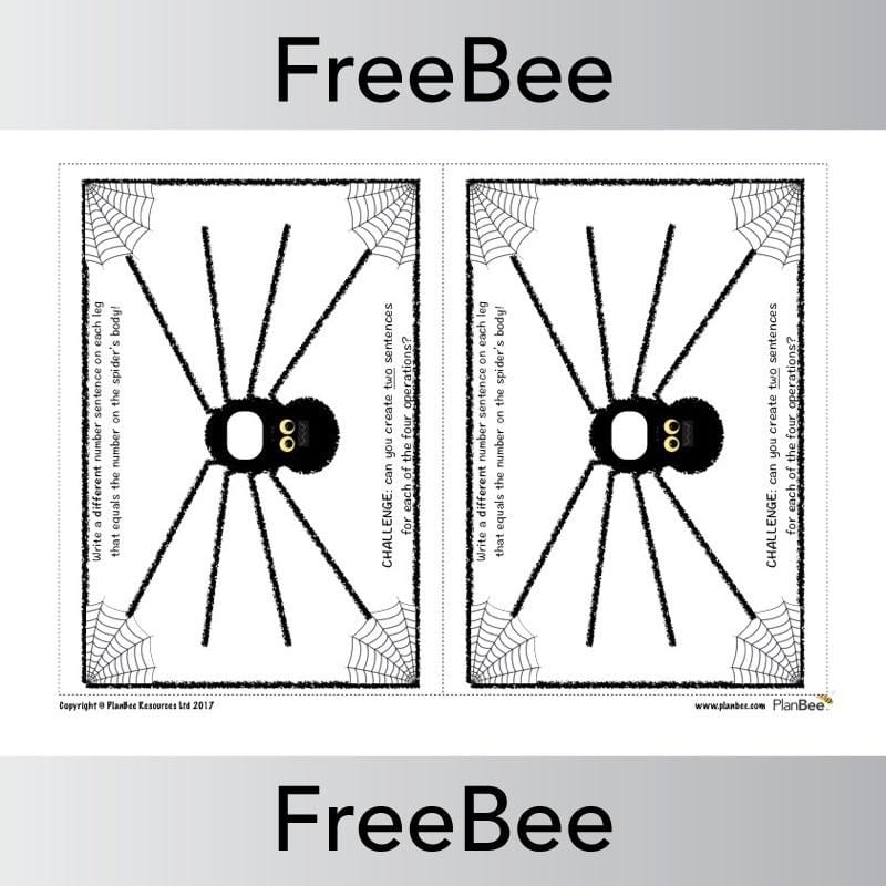 PlanBee Creepy Crawly Calculations | Free Maths Resource by PlanBee
