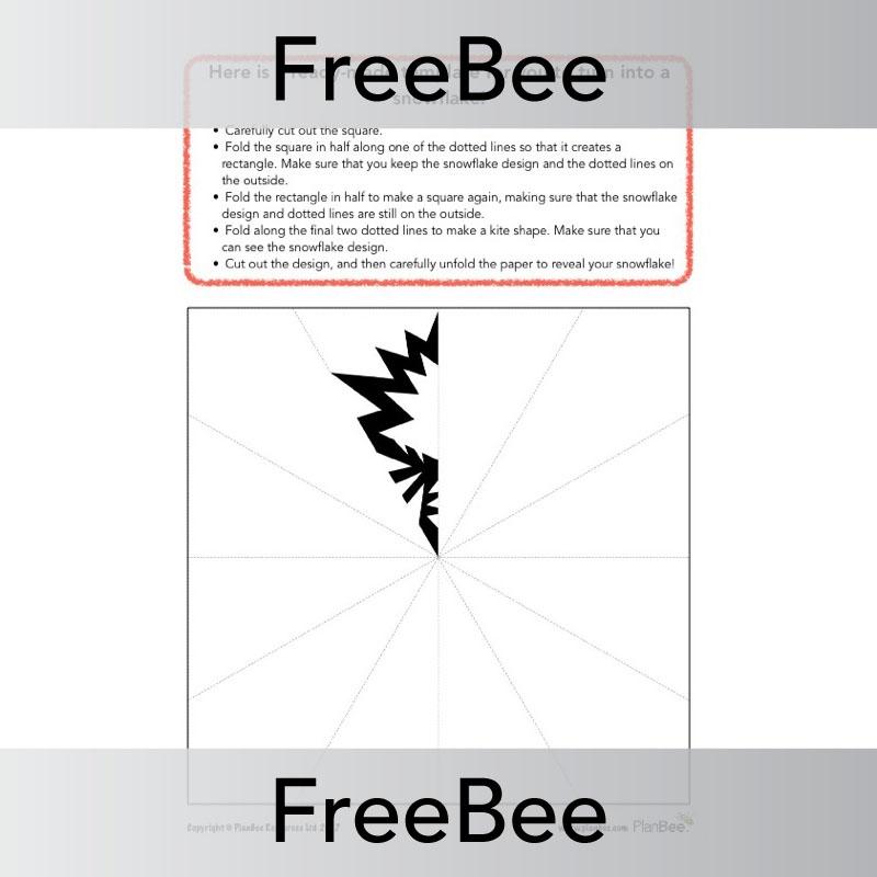 PlanBee Snowflake Templates | Free Teaching Resources | PlanBee