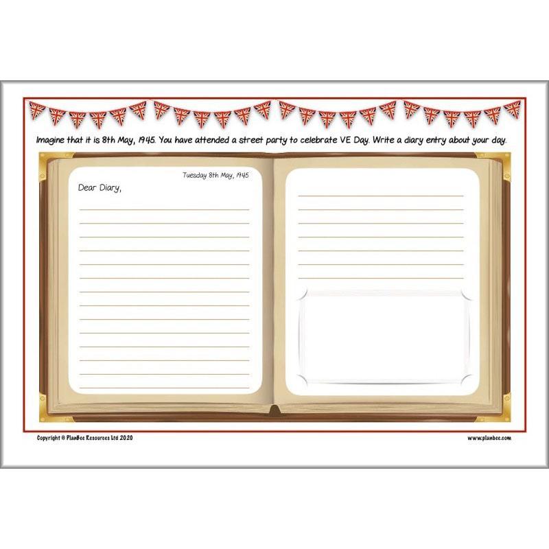 PlanBee VE Day Printables FreeBee Activity Pack by PlanBee