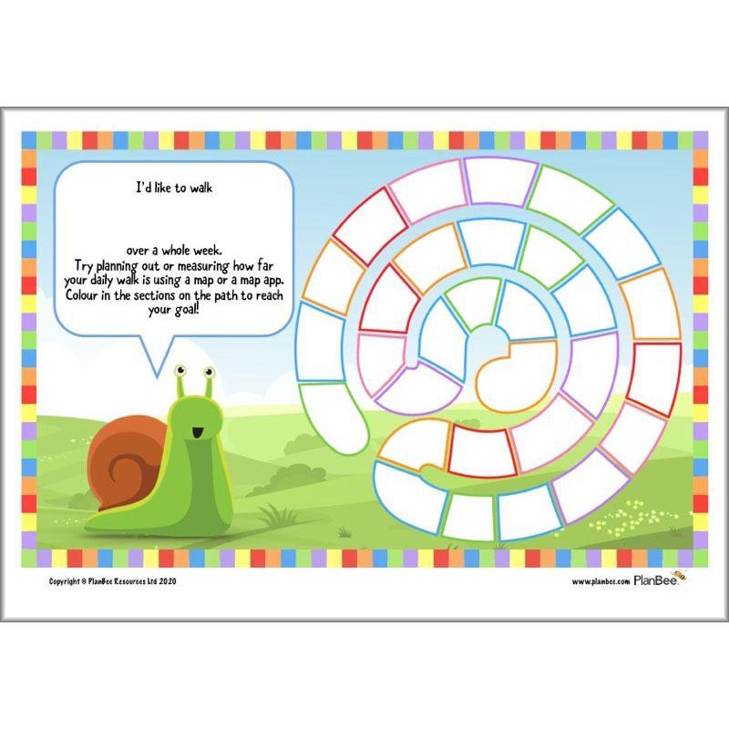 PlanBee Children's Walking Challenge | KS1 & KS2