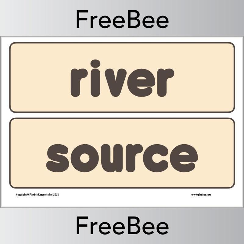 PlanBee The Journey of a River KS2 Resource by PlanBee