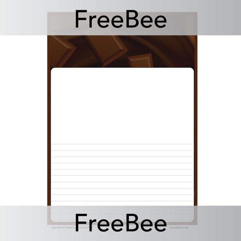 PlanBee Chocolate Writing Frame | PlanBee