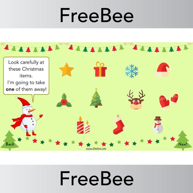 Free KS1 and KS2 Christmas Quiz Brain Teasers by PlanBee