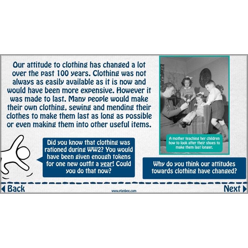 PlanBee Fast Fashion Fairtrade KS2 ESR Lessons by PlanBee