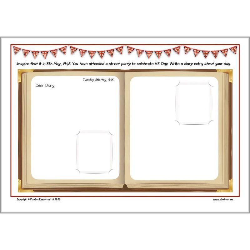 PlanBee VE Day Printables FreeBee Activity Pack by PlanBee