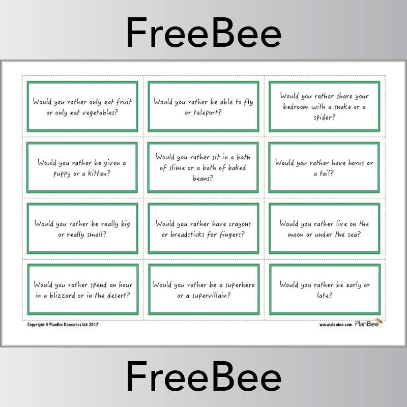 PlanBee Free board game | Free teaching resources | PlanBee