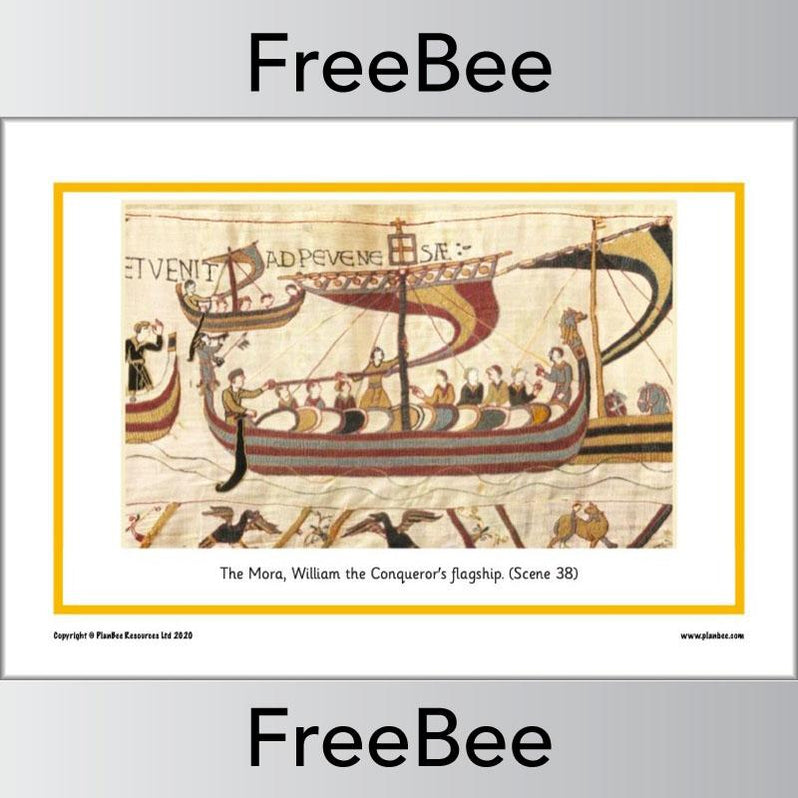 Free Bayeux Tapestry KS1 and KS2 Picture Cards by PlanBee