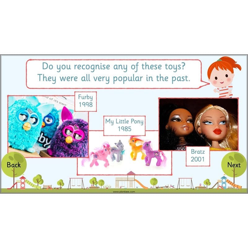 PlanBee Childhood in the Past Then and Now KS1 History by PlanBee