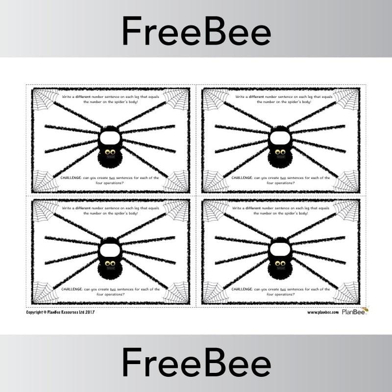 PlanBee Creepy Crawly Calculations | Free Maths Resource by PlanBee