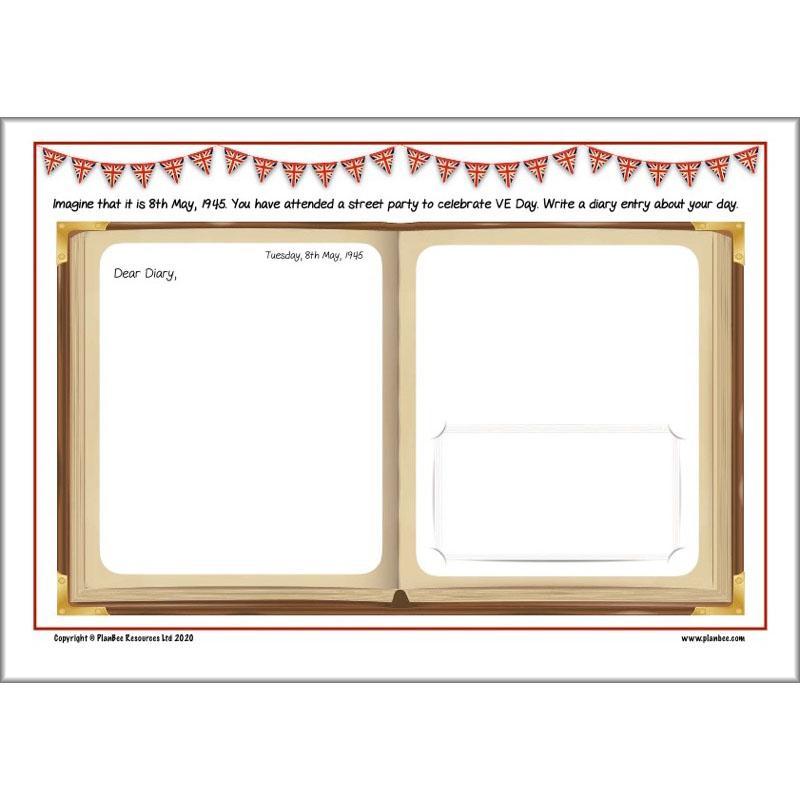 PlanBee VE Day Printables FreeBee Activity Pack by PlanBee