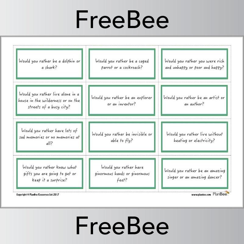 PlanBee Free board game | Free teaching resources | PlanBee
