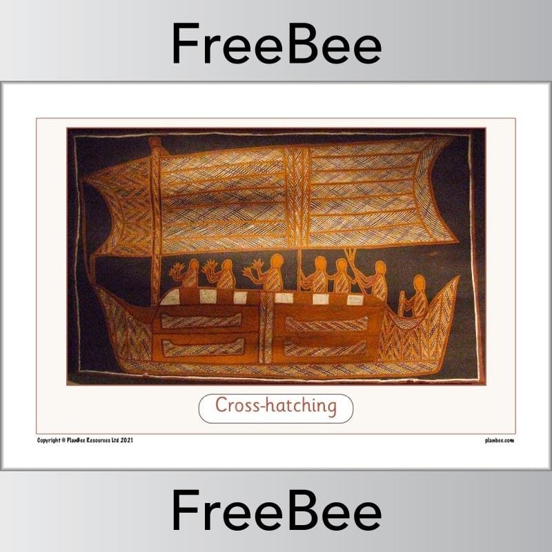 Free Australian Aboriginal Art Picture Cards by PlanBee