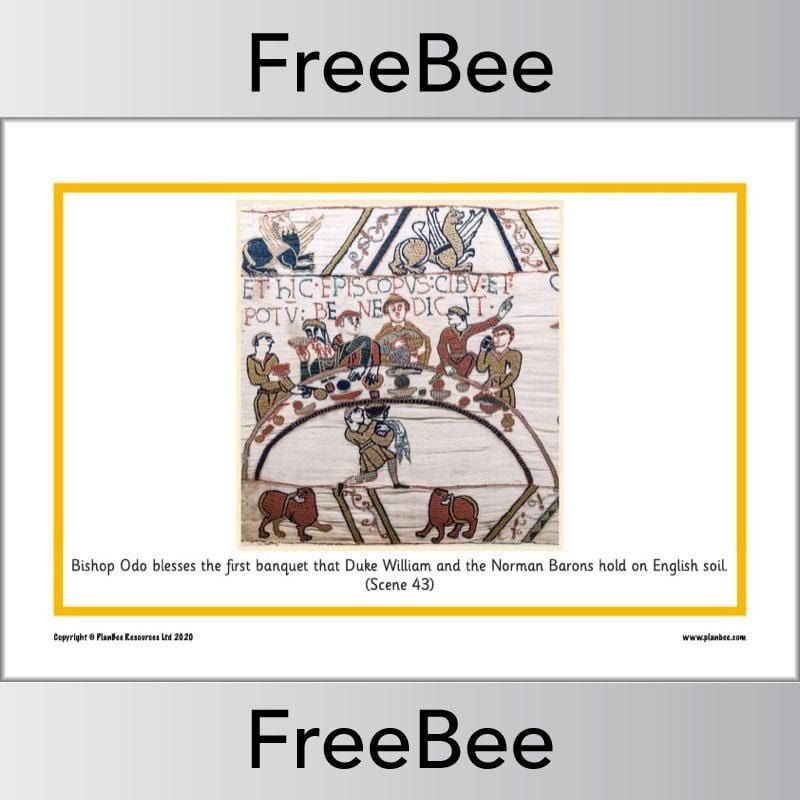PlanBee Bayeux Tapestry KS1 Picture Cards by PlanBee
