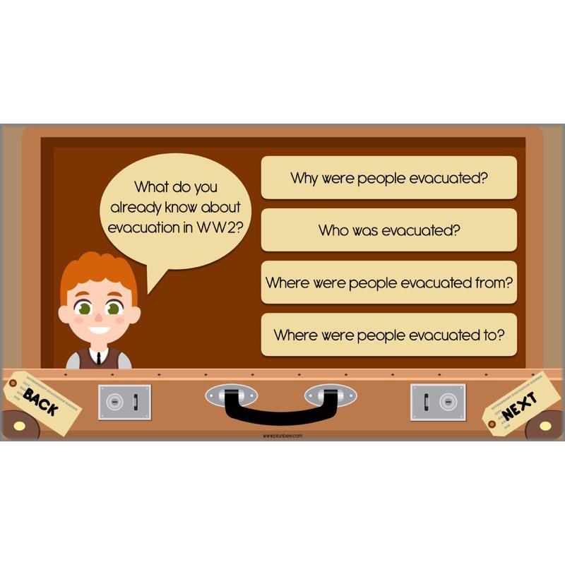 PlanBee World War 2 Evacuee Diary Entries Lesson Plans by PlanBee
