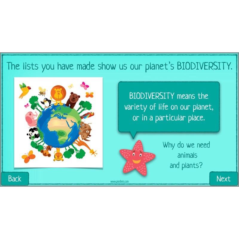 PlanBee Biodiversity KS2 ESR Lesson What is Biodiversity? by PlanBee