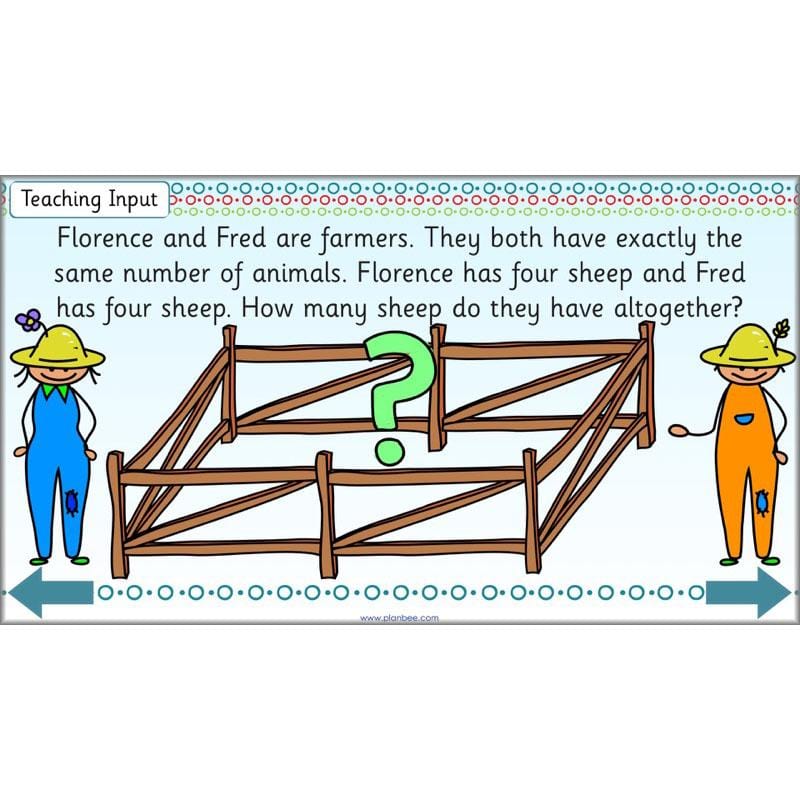 PlanBee Let's use number facts - Year 1 Maths activity pack