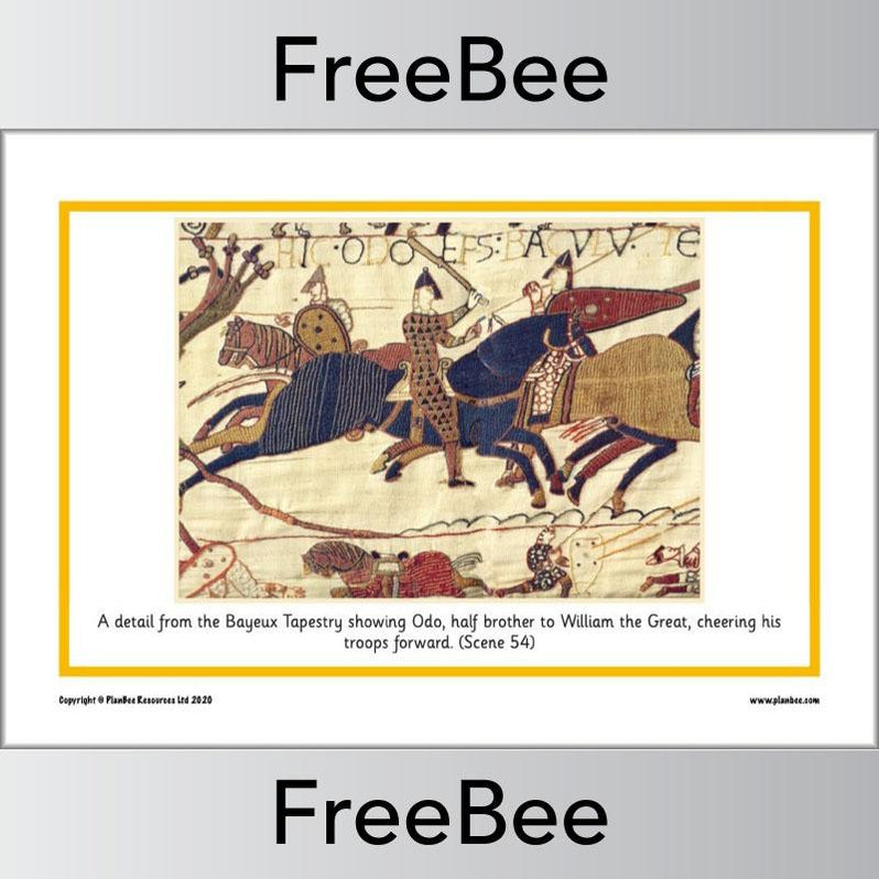 Free Bayeux Tapestry KS1 and KS2 Picture Cards by PlanBee