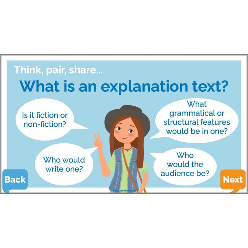Explanation Texts Year 6 - PlanBee English