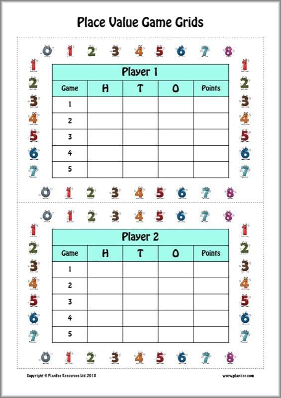 PlanBee KS2 Maths Home Learning Activites for Year 3 & Year 4