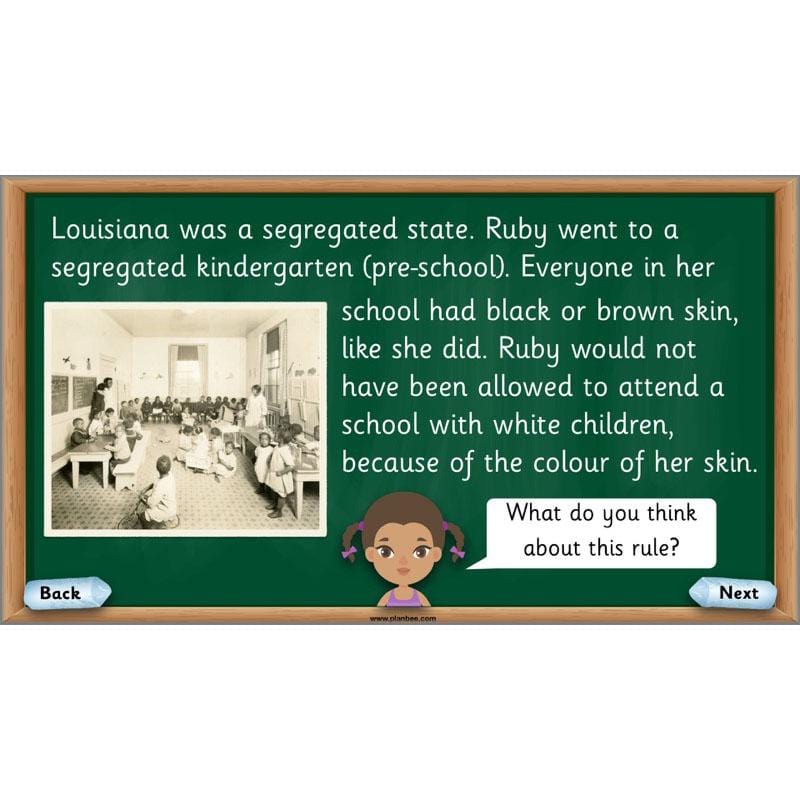 PlanBee Ruby Bridges Lesson KS1 | Special People Resource by PlanBee