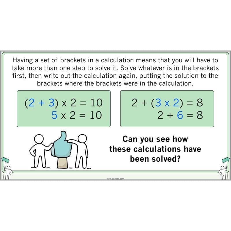 PlanBee Let's Calculate - Year 5 Problem-solving Plans and Resources PlanBee