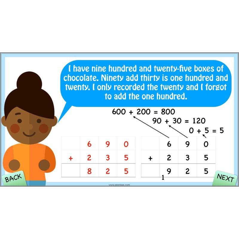 PlanBee Mental & Written Addition - Year 5 Maths Planning - PlanBee
