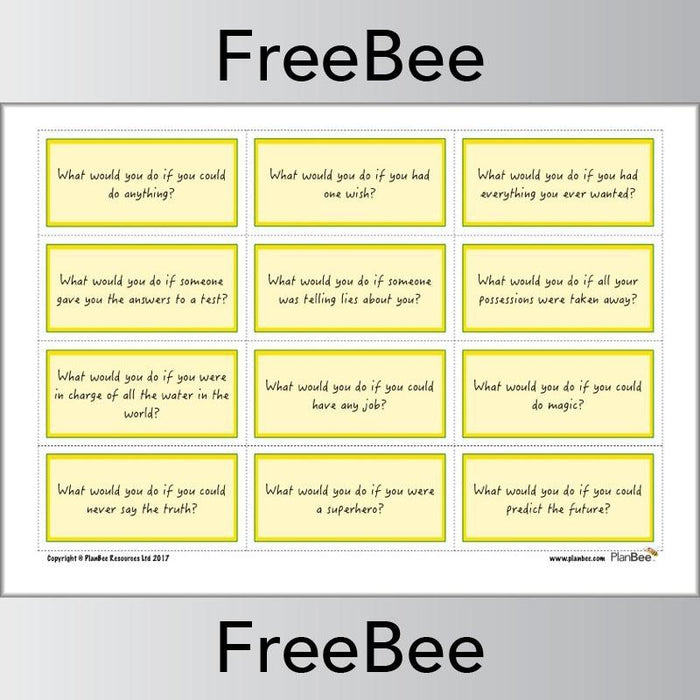 PlanBee Free board game | Free teaching resources | PlanBee