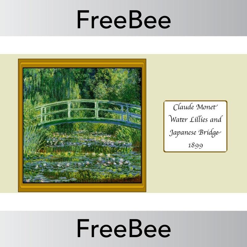 PlanBee Free Artwork of the Day Discussion Slides by PlanBee