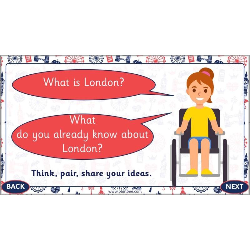 PlanBee Let's Explore London Topic KS1 Geography Lessons by PlanBee