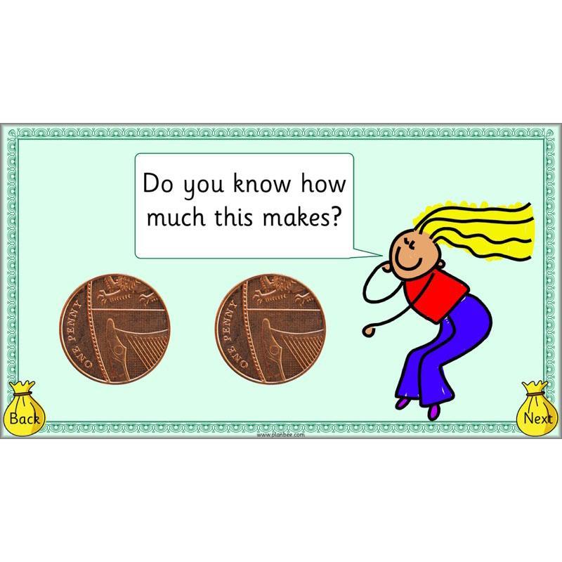 PlanBee Let’s find the value of coins - KS1 fun maths money lesson plans