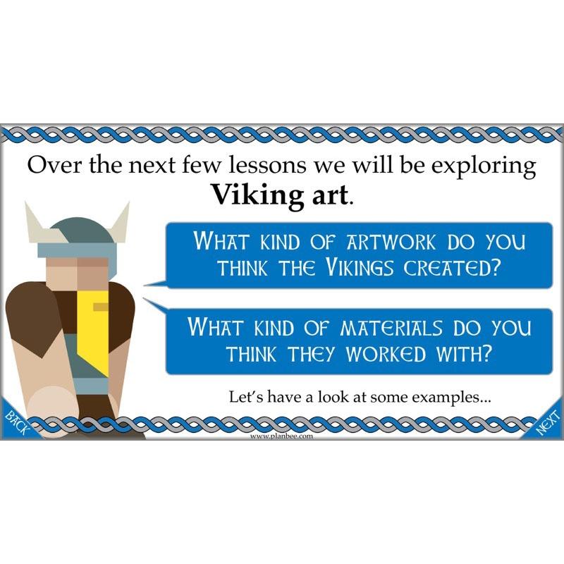 PlanBee Viking Art KS2 Lessons | Year 5 and Year 6 Art by PlanBee