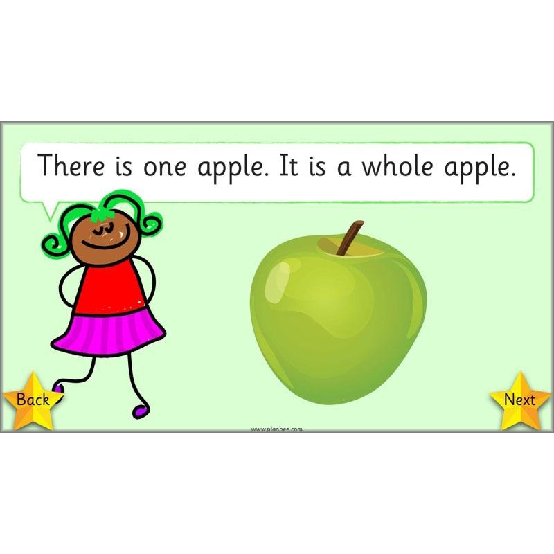 PlanBee What is a half? - KS1 Year 1 lesson pack