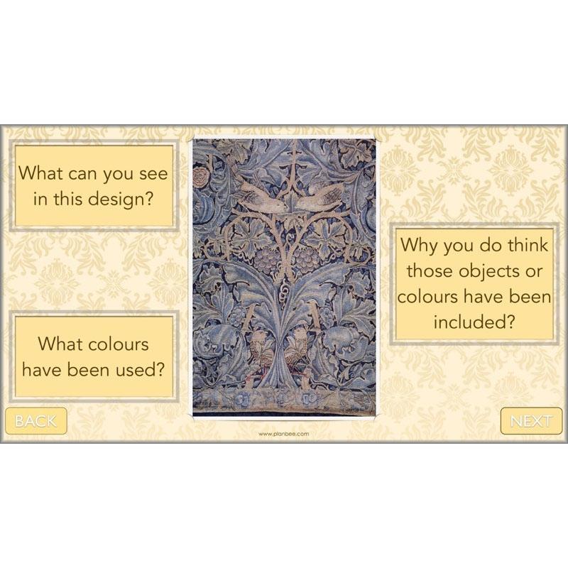 PlanBee William Morris KS2 Art Lesson Plan Packs for Year 3 & Year 4