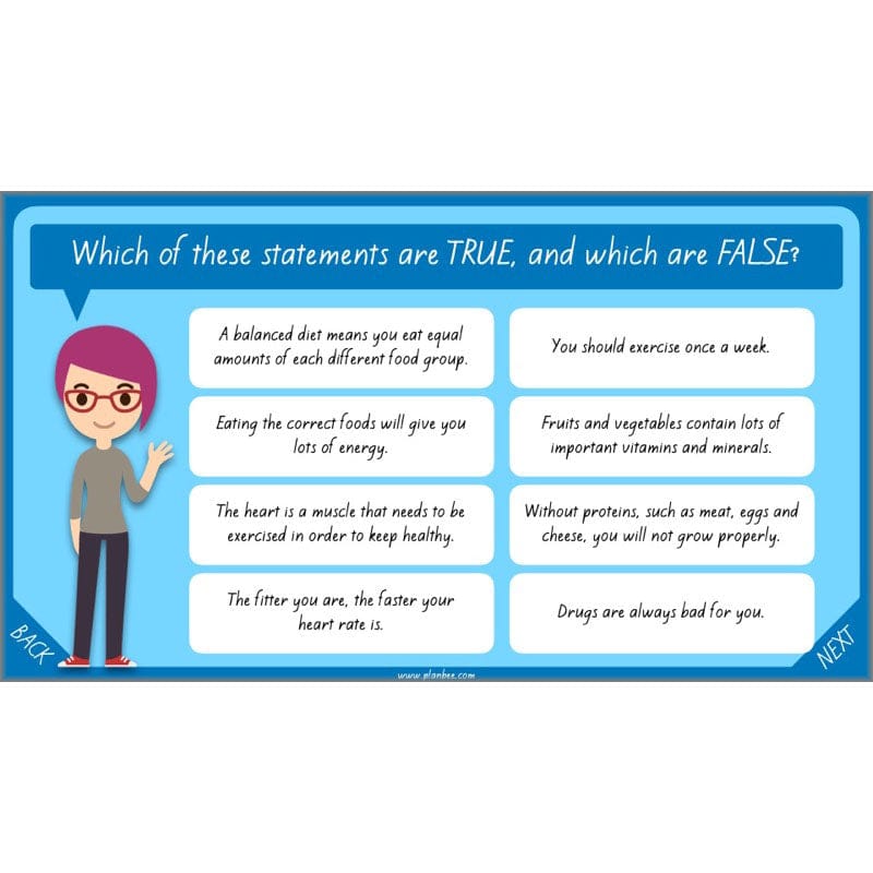 PlanBee Healthy Bodies Animals including Humans Year 6 Planning