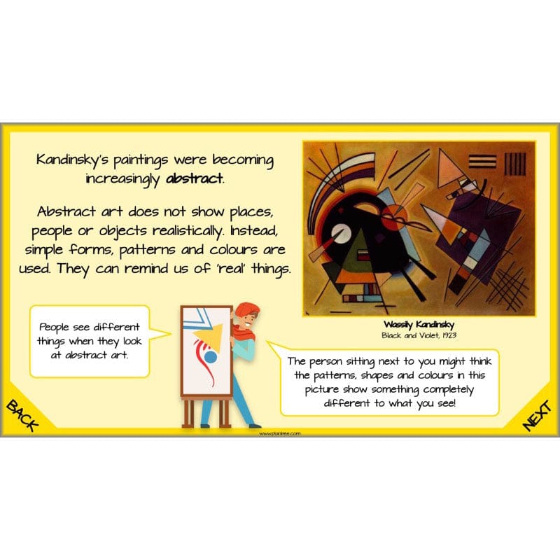 PlanBee Free Wassily Kandinsky for kids art lessons | PlanBee