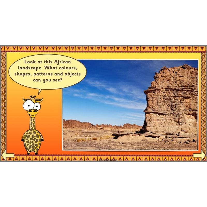 PlanBee African Art KS1: Year 1 & 2 Art Lessons by PlanBee