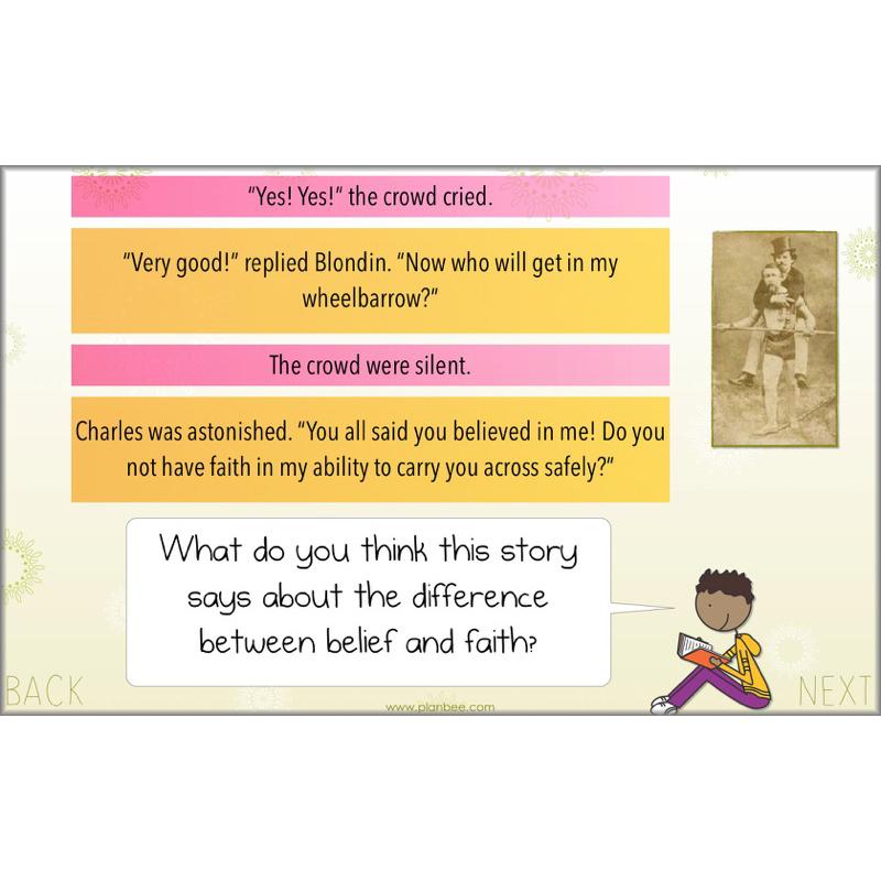 PlanBee Belief In Our Community: Complete set of KS2 RE lessons